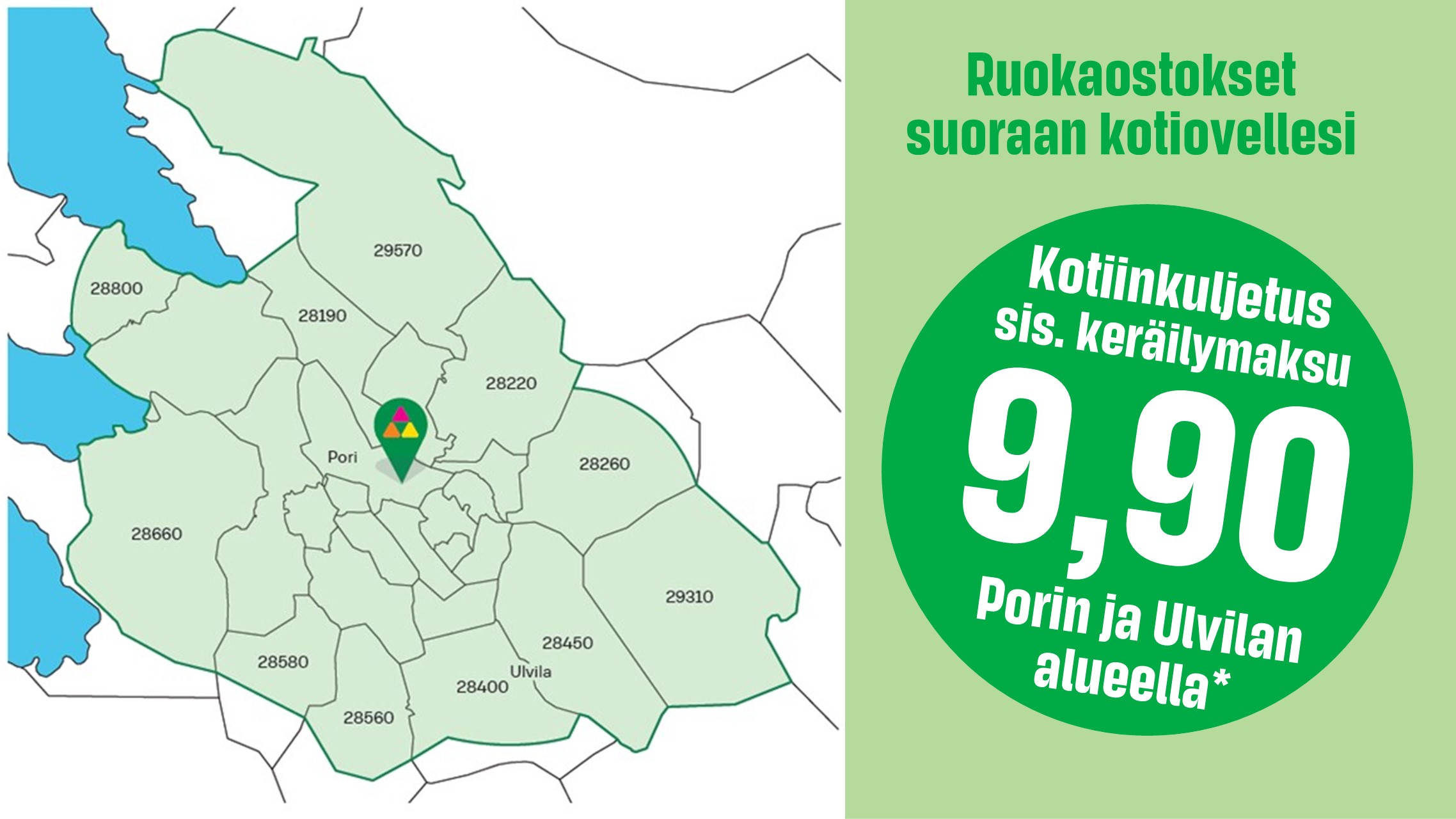 Prisma Mikkola ruoan kotiinkuljetus