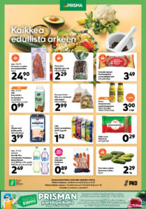 Prisman lehti-ilmoitus Karjalaisessa 27.8.