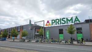 Kauppakeskus Syke, Prisman sisäänkäynti.