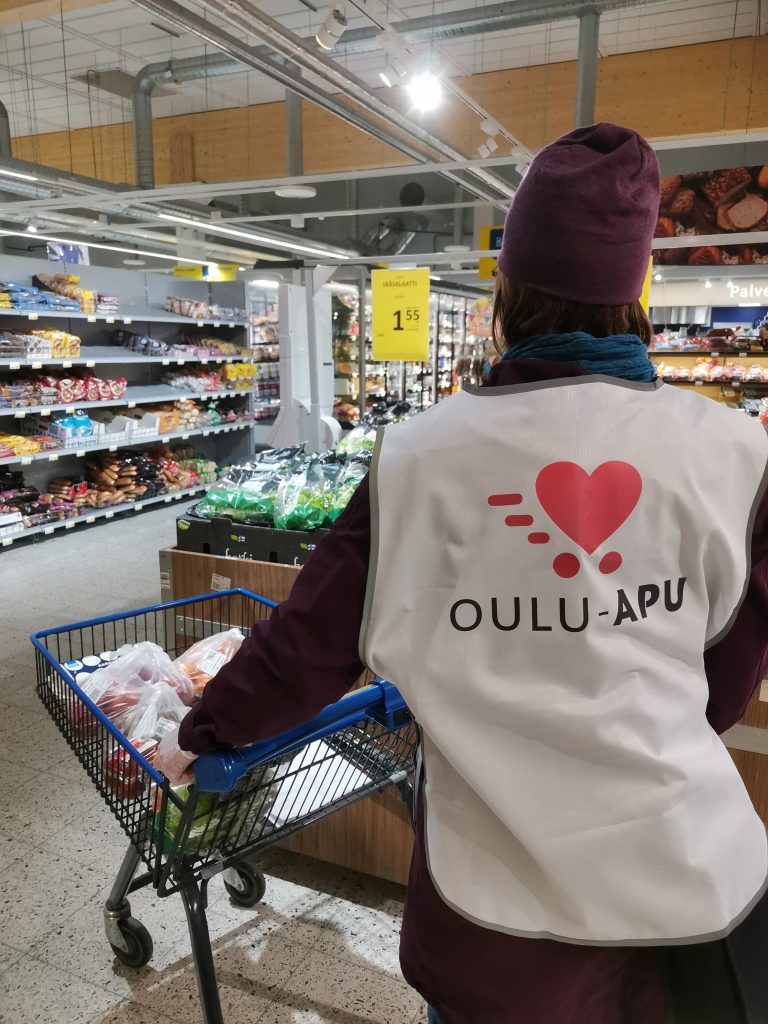 Oulu-apu Tuiran S-marketissa