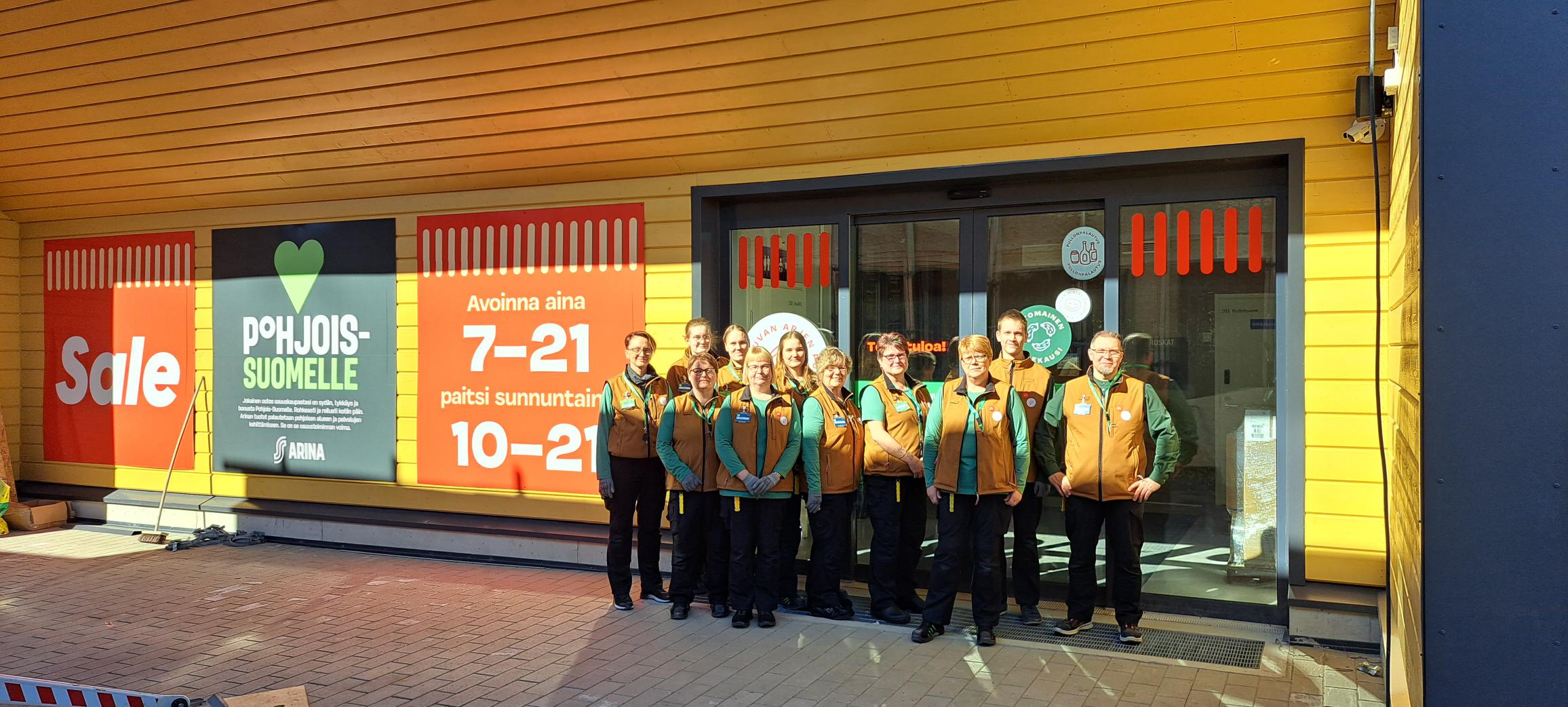 Uusi Sale Vihanti avataan 20.4.2023 klo 10 Arina